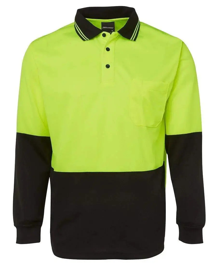 Parrot Green and black polo T-shirt
